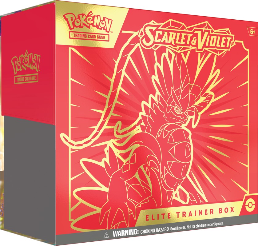 Pokemon Scarlet and Violet Elite Trainer Box