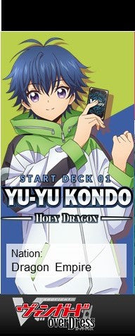 sale - Cardfight!! Vanguard overDress: Yu-yu Kondo -Holy Dragon- Start Deck 01