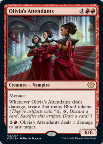 Olivia's Attendants [Innistrad: Crimson Vow]