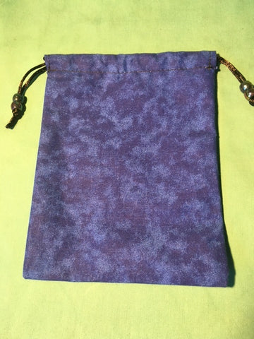 Dice Bag Handmade By Karyn: Royal Blue Solidish