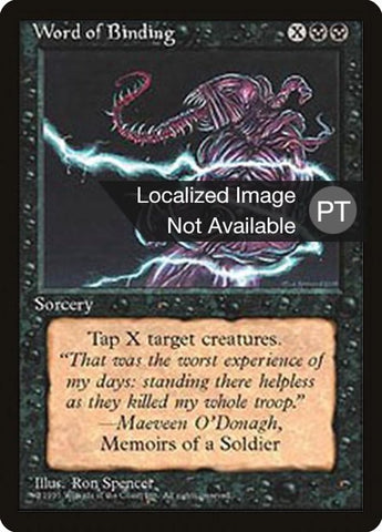 Word of Binding [Fourth Edition (Foreign Black Border)]
