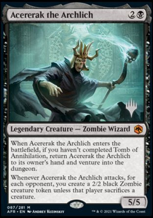Acererak the Archlich (Promo Pack) [Dungeons & Dragons: Adventures in the Forgotten Realms Promos]
