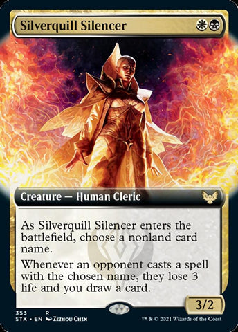 Silverquill Silencer (Extended) [Strixhaven: School of Mages]