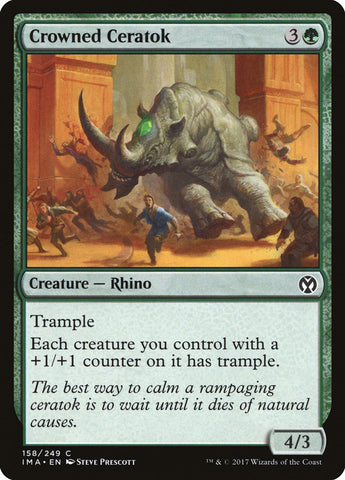Crowned Ceratok [Iconic Masters]