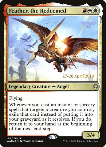 Feather, the Redeemed  [War of the Spark Prerelease Promos]