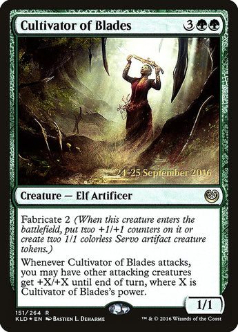 Cultivator of Blades  [Kaladesh Prerelease Promos]