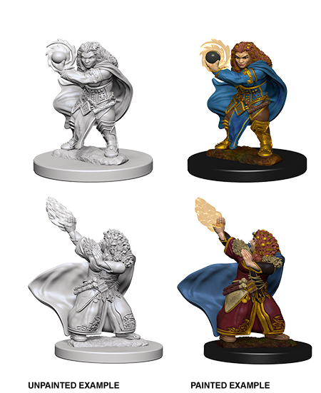 Nolzur Mini: W4 Dwarf Female Wizard [WZK72621] OOP