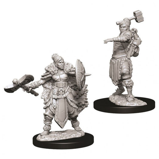 Nolzur Mini: W9 Female Half-Orc Barbarian [WZK73703]