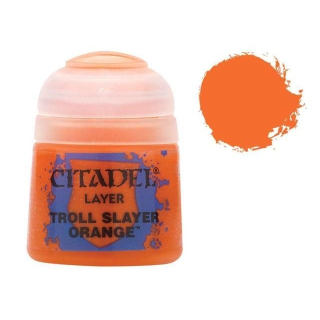 Citadel Paint: Layer - Troll Slayer Orange