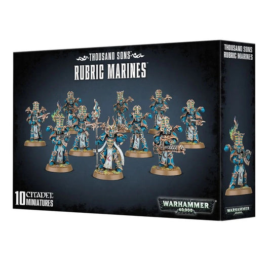 Warhammer 40K: Thousand Sons Rubric Marines