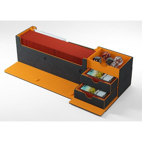 Cards Lair 400+ Deck Box Black/Orange