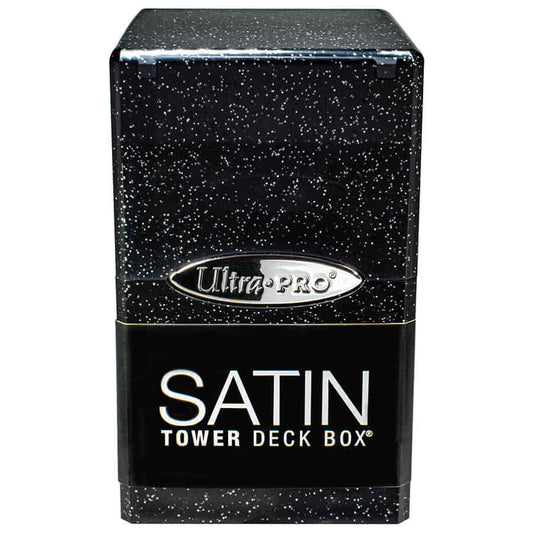 Ultra Pro Satin Tower: Glitter Black