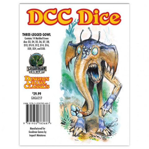 Gowl Dice Set: Dungeon Craw Classics - DCC