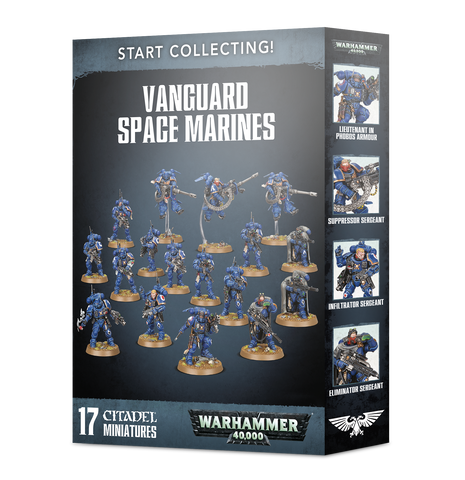 Start Collecting! Vanguard Space Marines - 40k