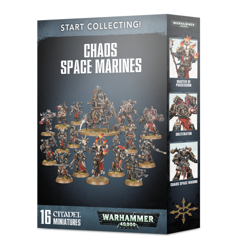 Start Collecting! Chaos Space Marines - 40k