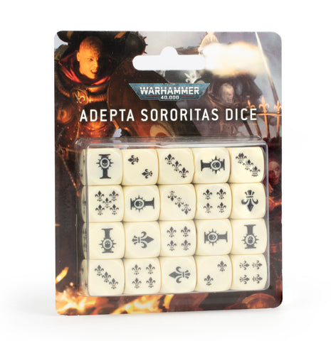 Adepta Sororitas Dice - Warhammer 40,000