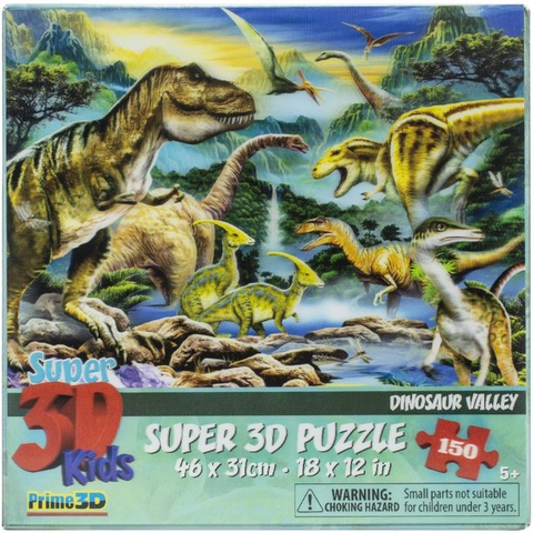 Dinosaur Valley Super 3D Kids 150 piece