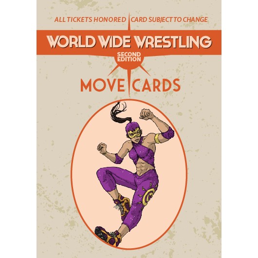 World Wide Wrestling: Second Edition Move Cards