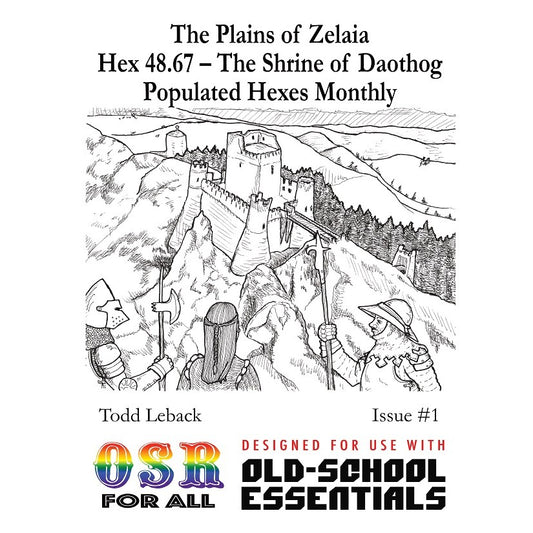 sale - Populated Hexes Monthly #1 - The Shrine of Daothog