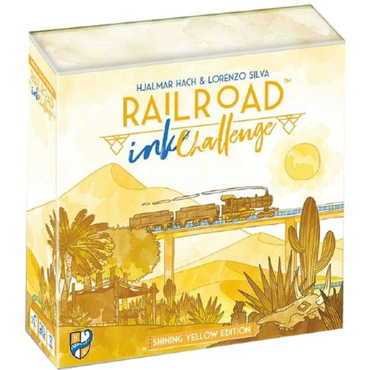 Railroad Ink Challenge: Shining Yellow Edition