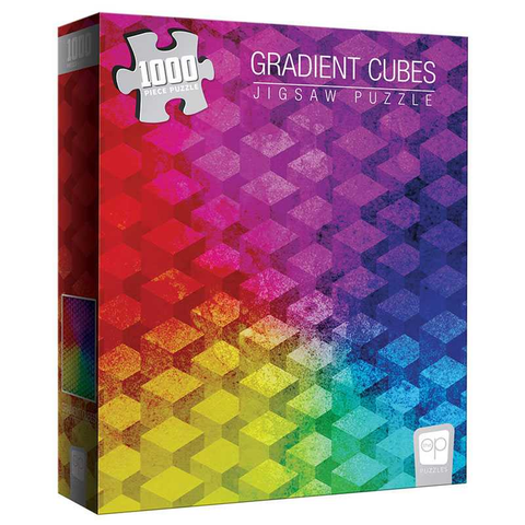 Puzzle: Color Spectrum "Gradient Cubes" 1000pcs
