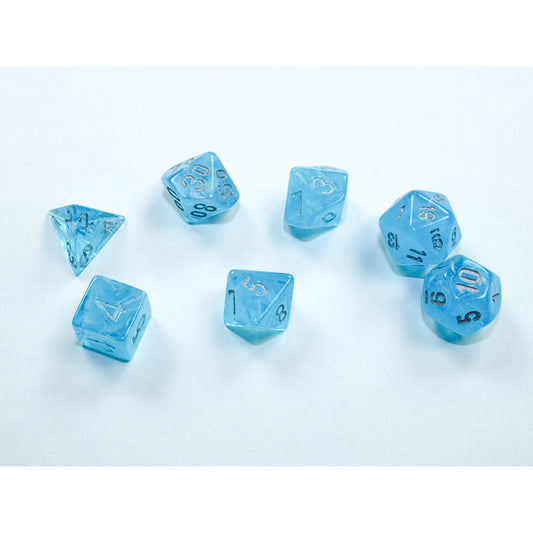 Mini-hedral Luminary Series 7DPoly Dice Set | Sky