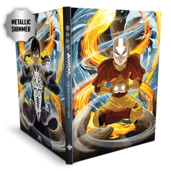 Avatar Legends RPG: Core Book Special Front Cover (Aang)