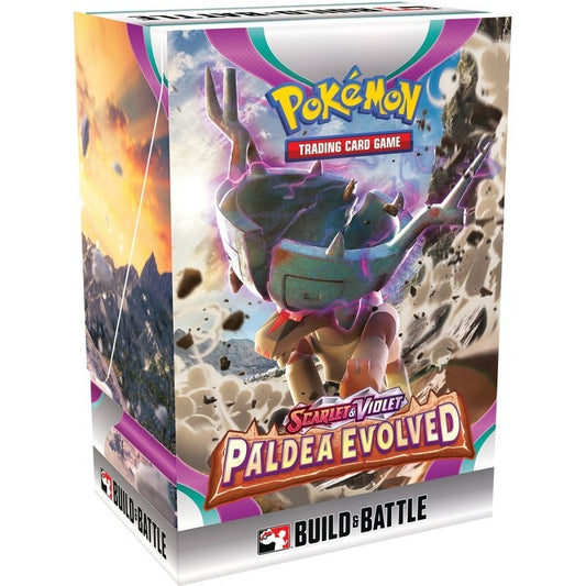 Pokemon Scarlet and Violet 2 Paldea Evolved Build And Battle Box