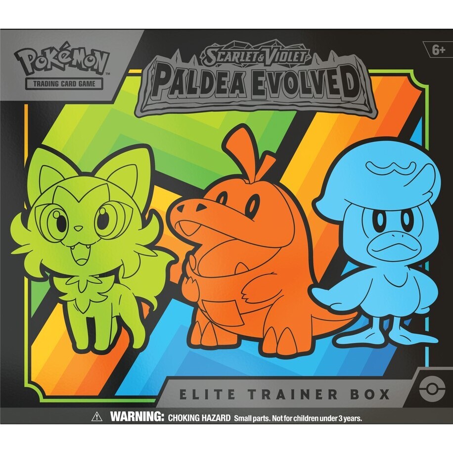 Pokemon Scarlet and Violet 2 Paldea Evolved Elite Trainer