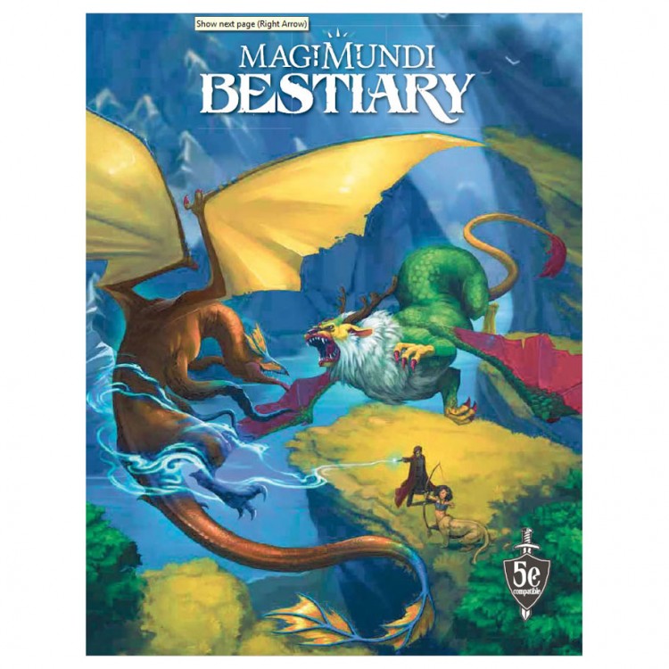 sale - D&D 5E: Magimundi Bestiary (HC)
