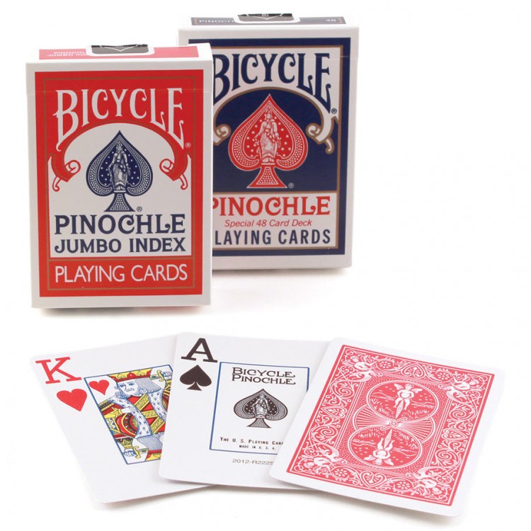 Playing Cards: Pinochle Jumbo Index