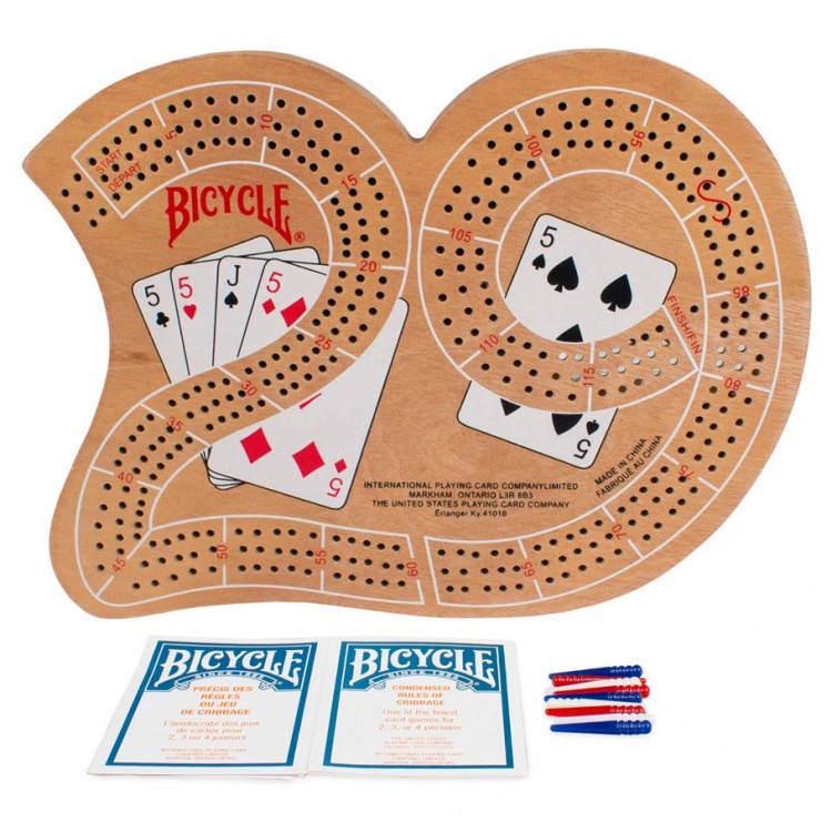 Cribbage Board Large 29 Wood