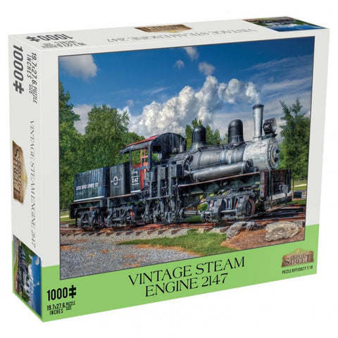 Puzzle: Vintage Steam Engine 1000pc