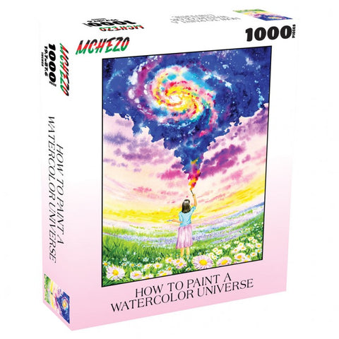 Puzzle: Paint Watercolor Universe 1000pc