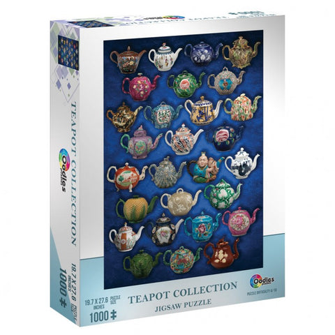 Puzzle: Teapot Collection 1000pc