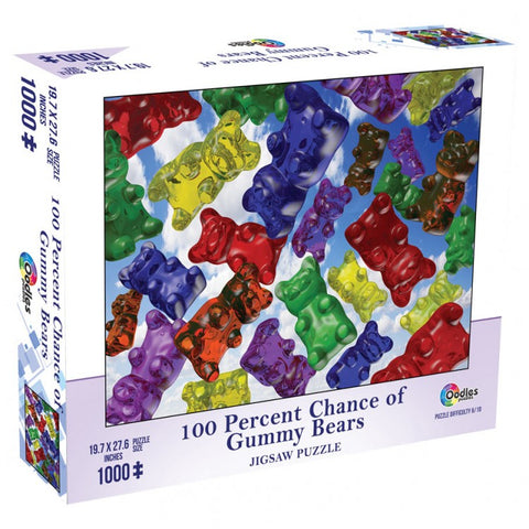 Puzzle: 100% Chance of Gummy Bears 1000pc