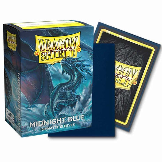 Dragon Shield 100ct Box - Midnight Blue Matte Sleeves