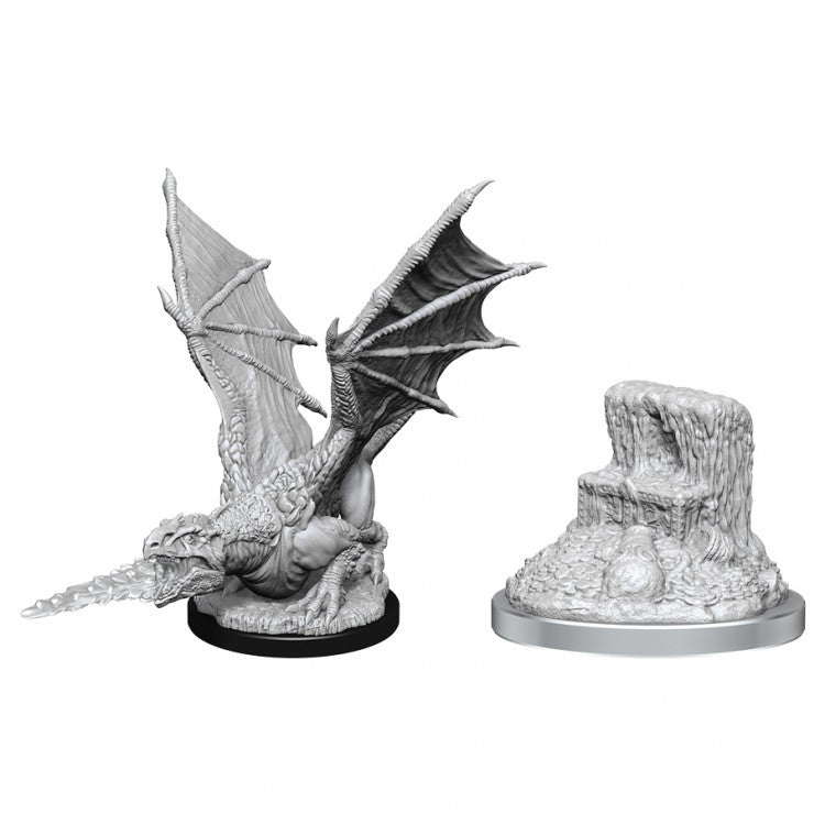 D&D Nolzur White Dragon Wyrmling W19 [WZK90589]