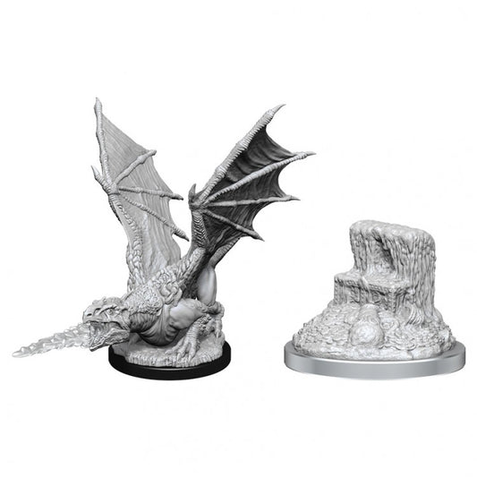 D&D Nolzur White Dragon Wyrmling W19 [WZK90589]