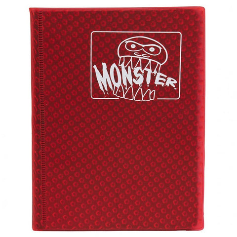 Binder: 4 pocket: Monster: Holo Red