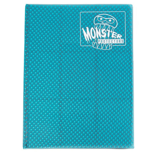 Binder: 4pkt: Monster: Holo Aqua BU