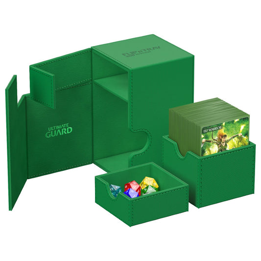 Ultimate Guard Flip N' Tray 100+ Monocolor - Green