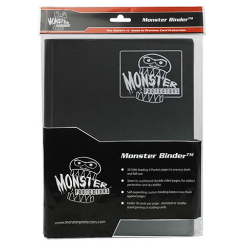 Binder: 9 pocket: Monster: Matte Black