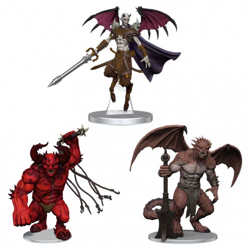 sale - D&D IotR Archdevils - Hutijin, Moloch, Titivilus [WZK96141]