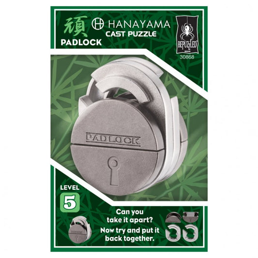 Hanayama Cast Puzzle LVL 5 | Padlock