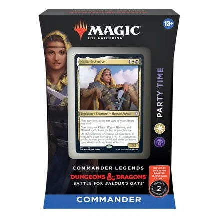 Magic: The Gathering - Party Time Commander Deck - Commander Legends Baldurs Gate