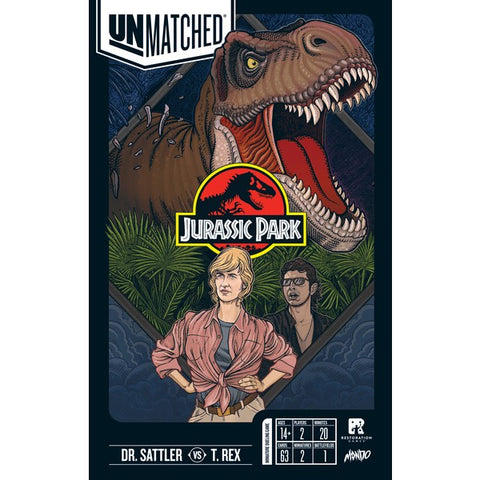 Unmatched: Jurassic Park - Dr. Sattler vs T. Rex