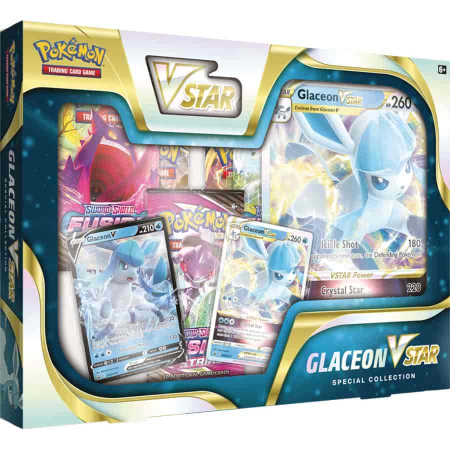 Pokemon: Glaceon or Leafeon Vstar Collection