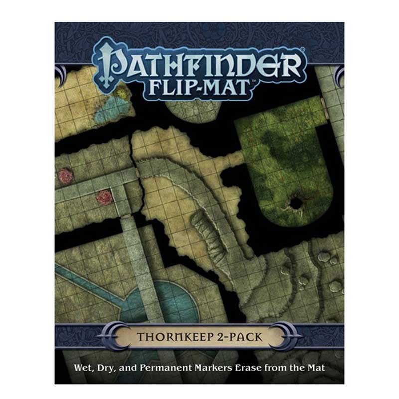 Pathfinder RPG Flip-Mat - Thornkeep Dungeons 2-Pack [PZO30050]