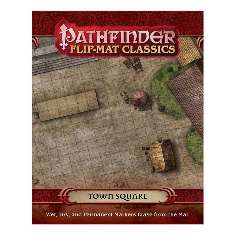 Pathfinder RPG Flip-Mat - Classics Town Square [PZO31010]